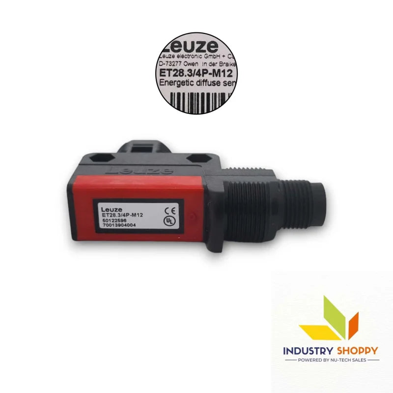 Leuze ET28.3/4P-M12 Diffuse Sensor Leuze ET28.3/4P-M12 Diffuse Sensor